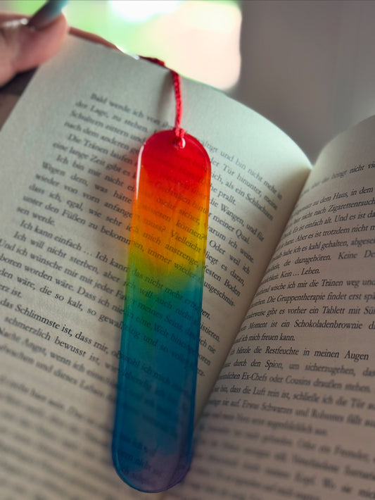Lesezeichen Regenbogen