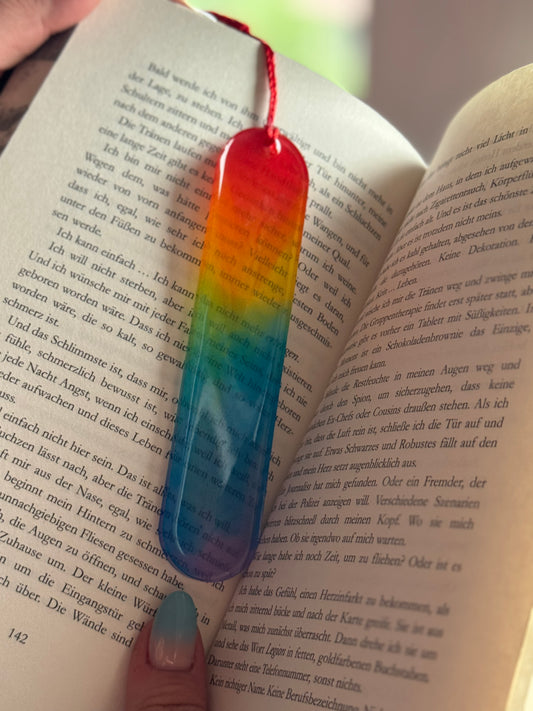 Lesezeichen Regenbogen